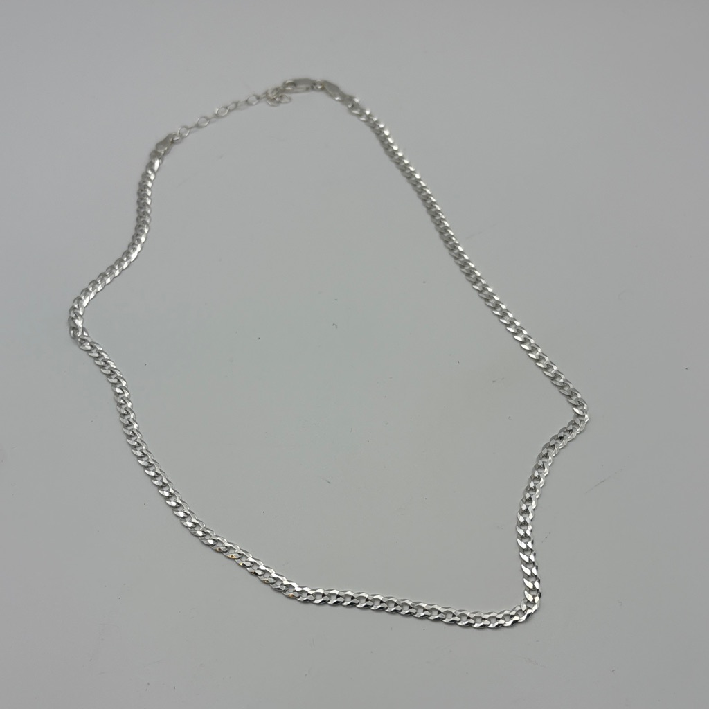 Lirm Sterling Silver Chain Necklace